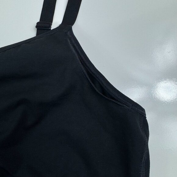 TomboyX Scoop Neck Unlined Bralette XL Black Logo Adjustable Convertible Straps - Picture 6 of 7